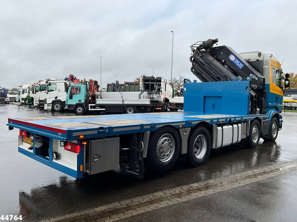 LKW of the type Scania R 490 Euro 6 HMF 85 Tonmeter laadkraan, Gebrauchtmaschine in ANDELST (Picture 4)