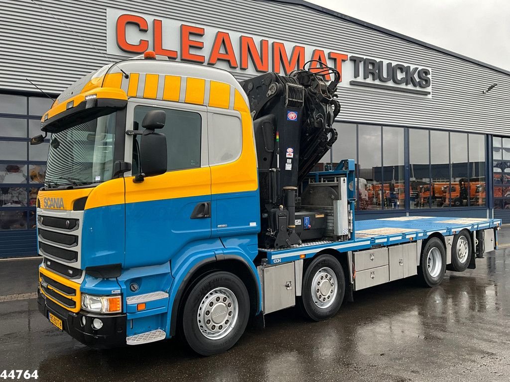 LKW of the type Scania R 490 Euro 6 HMF 85 Tonmeter laadkraan, Gebrauchtmaschine in ANDELST (Picture 2)