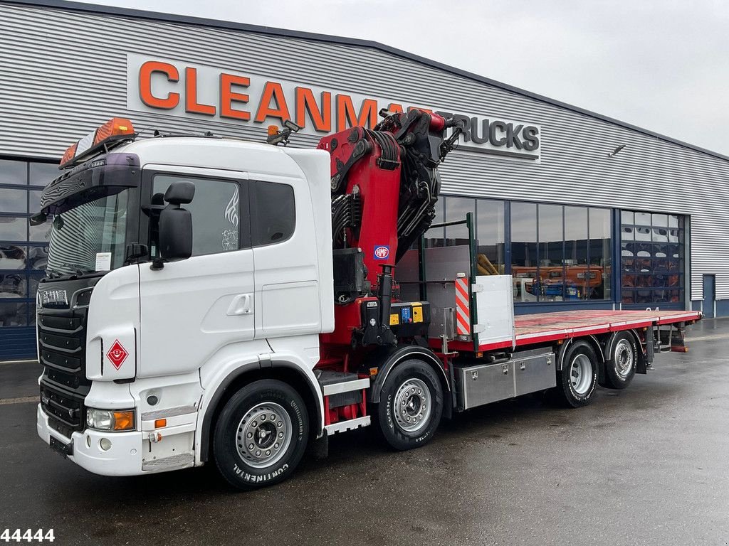 LKW typu Scania R 500 8x2 HMF 85 Tonmeter laadkraan + Fly-Jib, Gebrauchtmaschine v ANDELST (Obrázek 2)