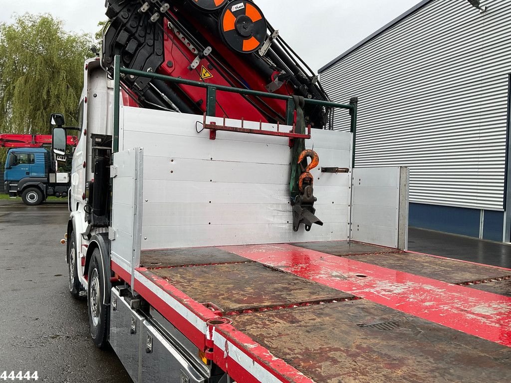 LKW van het type Scania R 500 8x2 HMF 85 Tonmeter laadkraan + Fly-Jib, Gebrauchtmaschine in ANDELST (Foto 9)