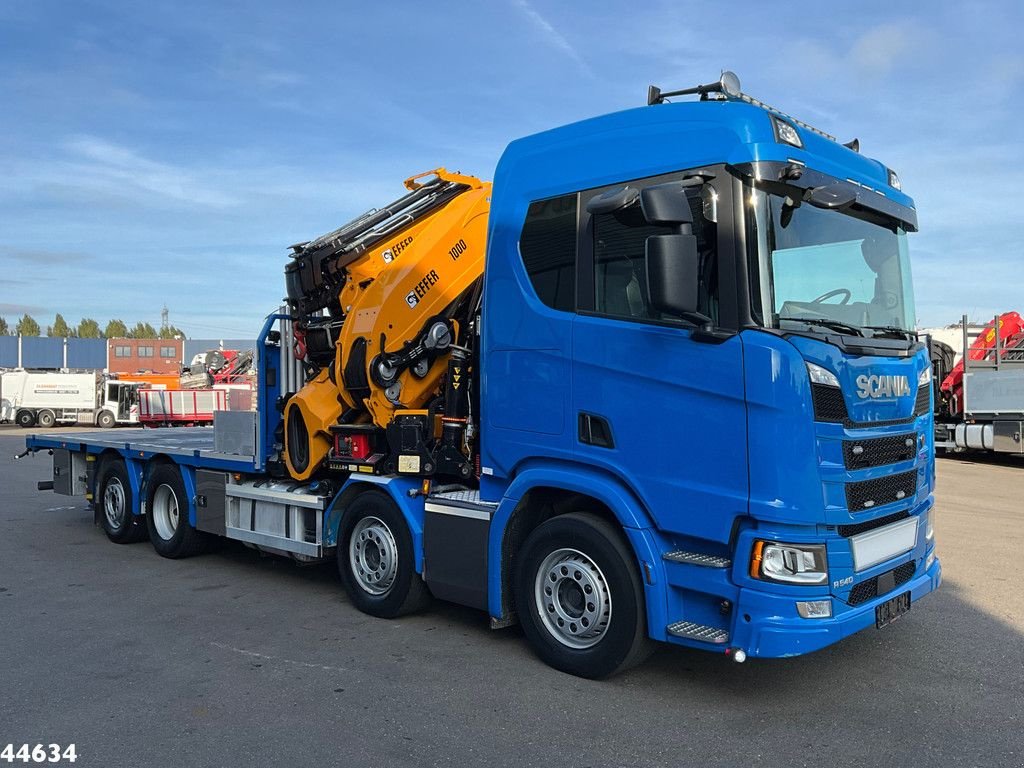 LKW типа Scania R 540 Euro 6 Effer 100 Tonmeter laadkraan + Fly-Jib Just 39.720, Gebrauchtmaschine в ANDELST (Фотография 7)