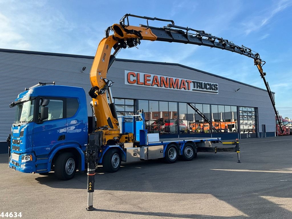 LKW of the type Scania R 540 Euro 6 Effer 100 Tonmeter laadkraan + Fly-Jib Just 39.720, Gebrauchtmaschine in ANDELST (Picture 1)