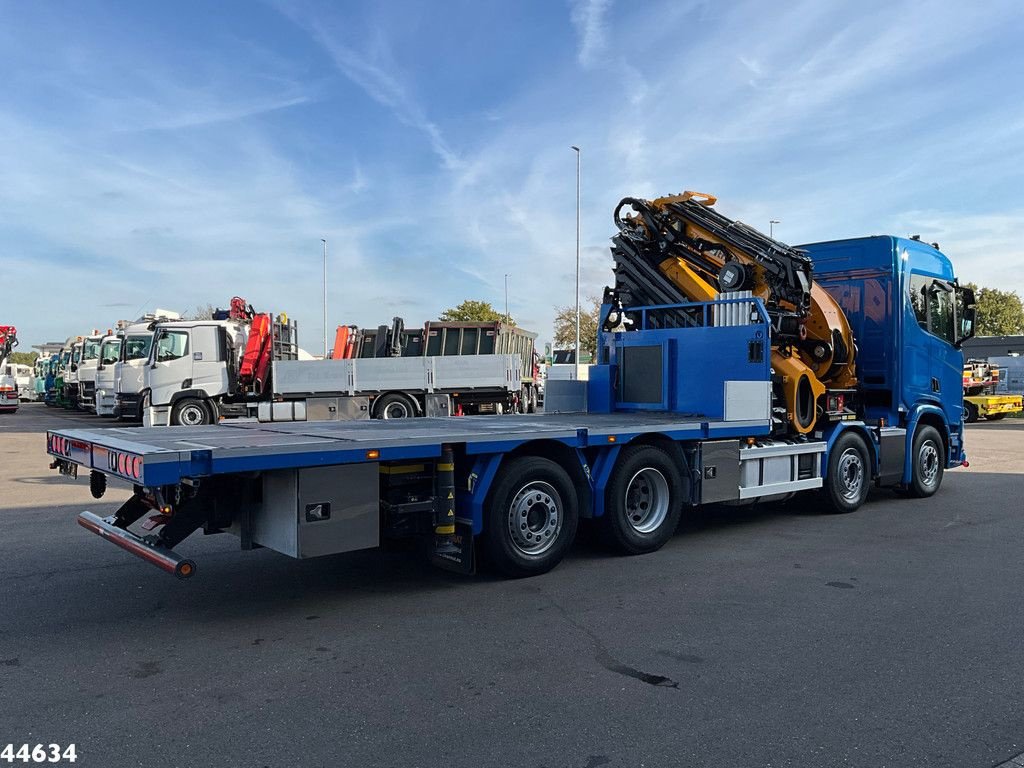 LKW Türe ait Scania R 540 Euro 6 Effer 100 Tonmeter laadkraan + Fly-Jib Just 39.720, Gebrauchtmaschine içinde ANDELST (resim 5)