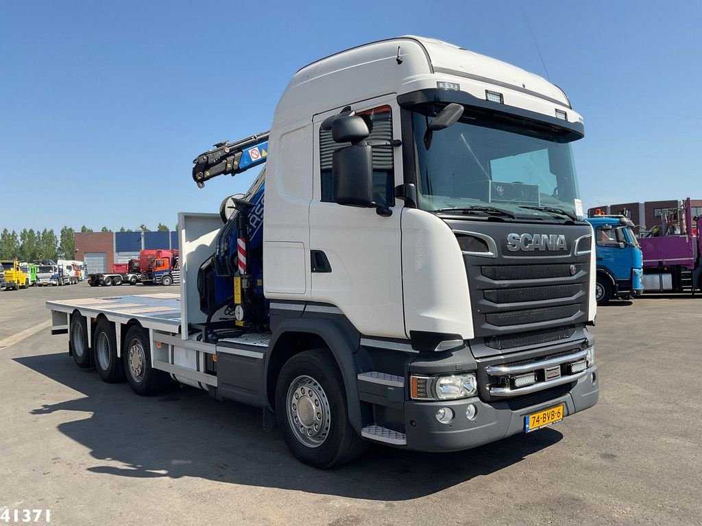 LKW des Typs Scania R 580 V8 8x2 Fassi 36 Tonmeter laadkraan + Fly jib, Gebrauchtmaschine in ANDELST (Bild 7)