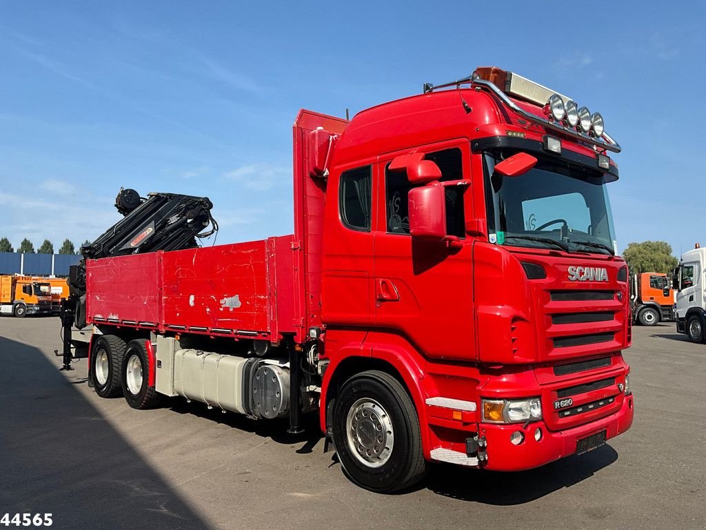 LKW of the type Scania R 620 V8 6x4 Palfinger 44 Tonmeter laadkraan + Fly-Jib, Gebrauchtmaschine in ANDELST (Picture 8)