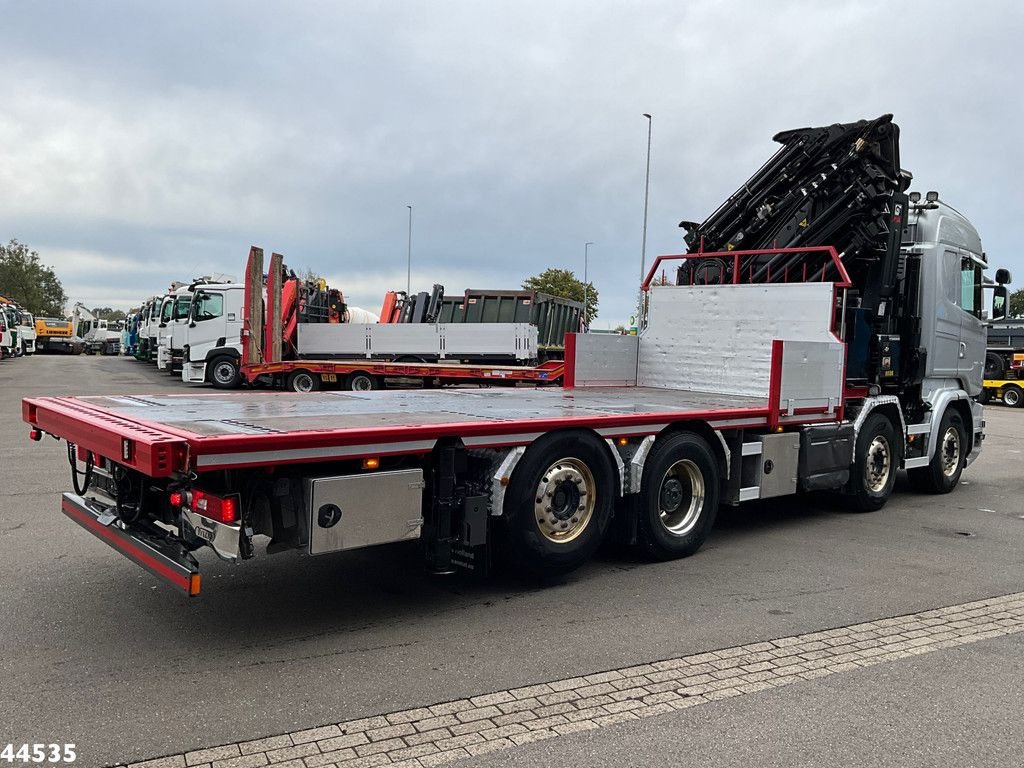 LKW of the type Scania R 730 8x2 V8 Retarder Euro 6 Hiab 85 Tonmeter laadkraan + Fly-ji, Gebrauchtmaschine in ANDELST (Picture 4)