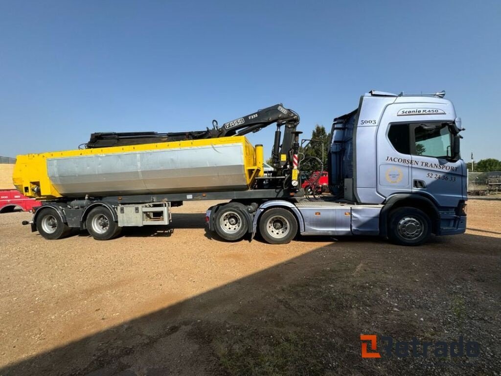 LKW des Typs Scania R450 Med citytrailer med kran, Gebrauchtmaschine in Rødovre (Bild 5)