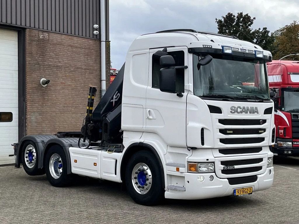 LKW of the type Scania R480 / Hiab 28 ton meter kraan / Radio remote / Euro5 / Retarder, Gebrauchtmaschine in Ammerzoden (Picture 3)