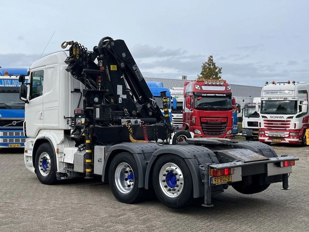 LKW du type Scania R480 / Hiab 28 ton meter kraan / Radio remote / Euro5 / Retarder, Gebrauchtmaschine en Ammerzoden (Photo 5)