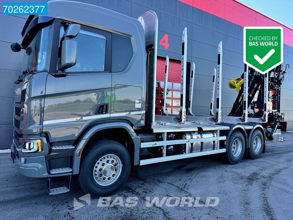 LKW a típus Scania R500 6X4 HIAB Loglift 125Z Retarder ECCO ALU 7, Neumaschine ekkor: Veghel (Kép 1)