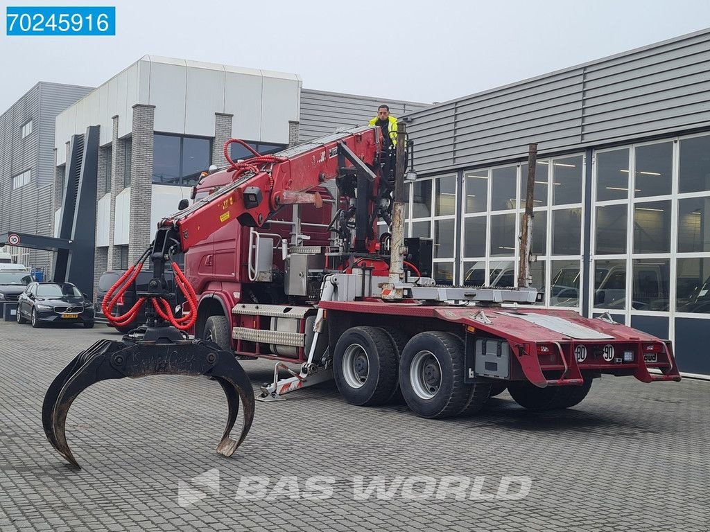 LKW des Typs Scania R580 6X4 Jonsered J28505 83 Crane Kran Steel-suspension Retarder, Gebrauchtmaschine in Veghel (Bild 7)