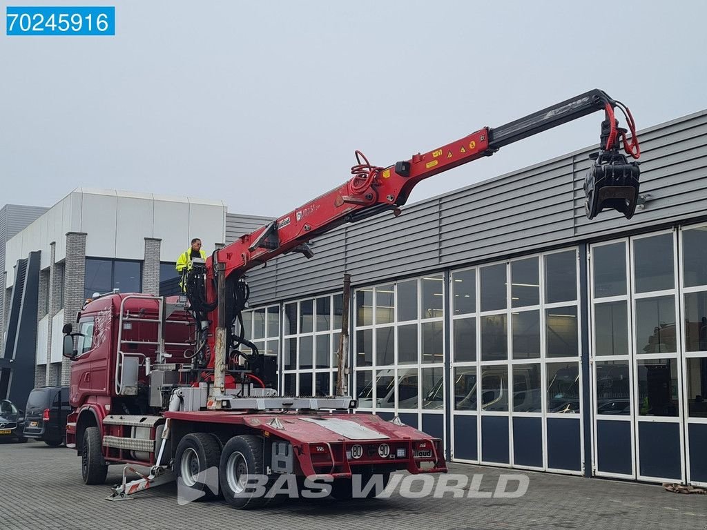 LKW des Typs Scania R580 6X4 Jonsered J28505 83 Crane Kran Steel-suspension Retarder, Gebrauchtmaschine in Veghel (Bild 2)