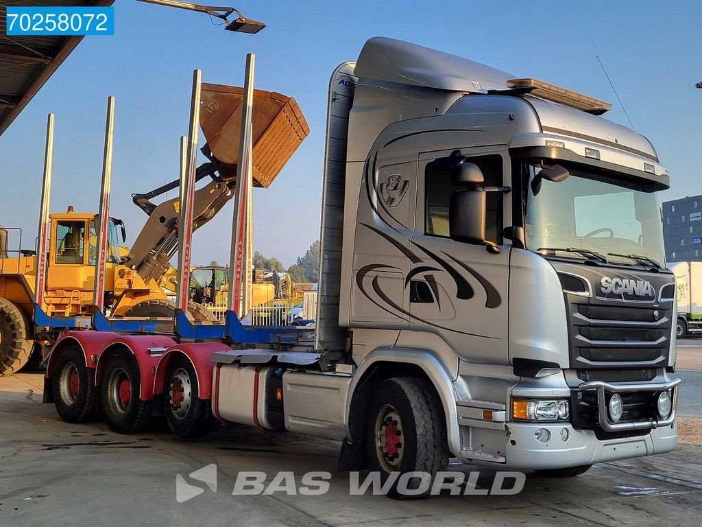 LKW του τύπου Scania R730 8X4 Timber transporter 3-Pedals Lift+Lenkachse Big-Axle Eur, Gebrauchtmaschine σε Veghel (Φωτογραφία 8)