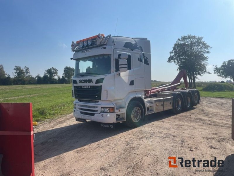 LKW Türe ait Scania R730 V8 4 akslet forvogn med kroghejs, Gebrauchtmaschine içinde Rødovre (resim 1)