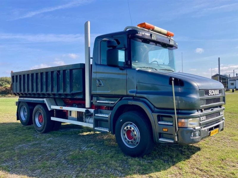 LKW tip Scania T144-530 3 i en! Tipper/trækker/studenterlad, Gebrauchtmaschine in Lintrup (Poză 1)