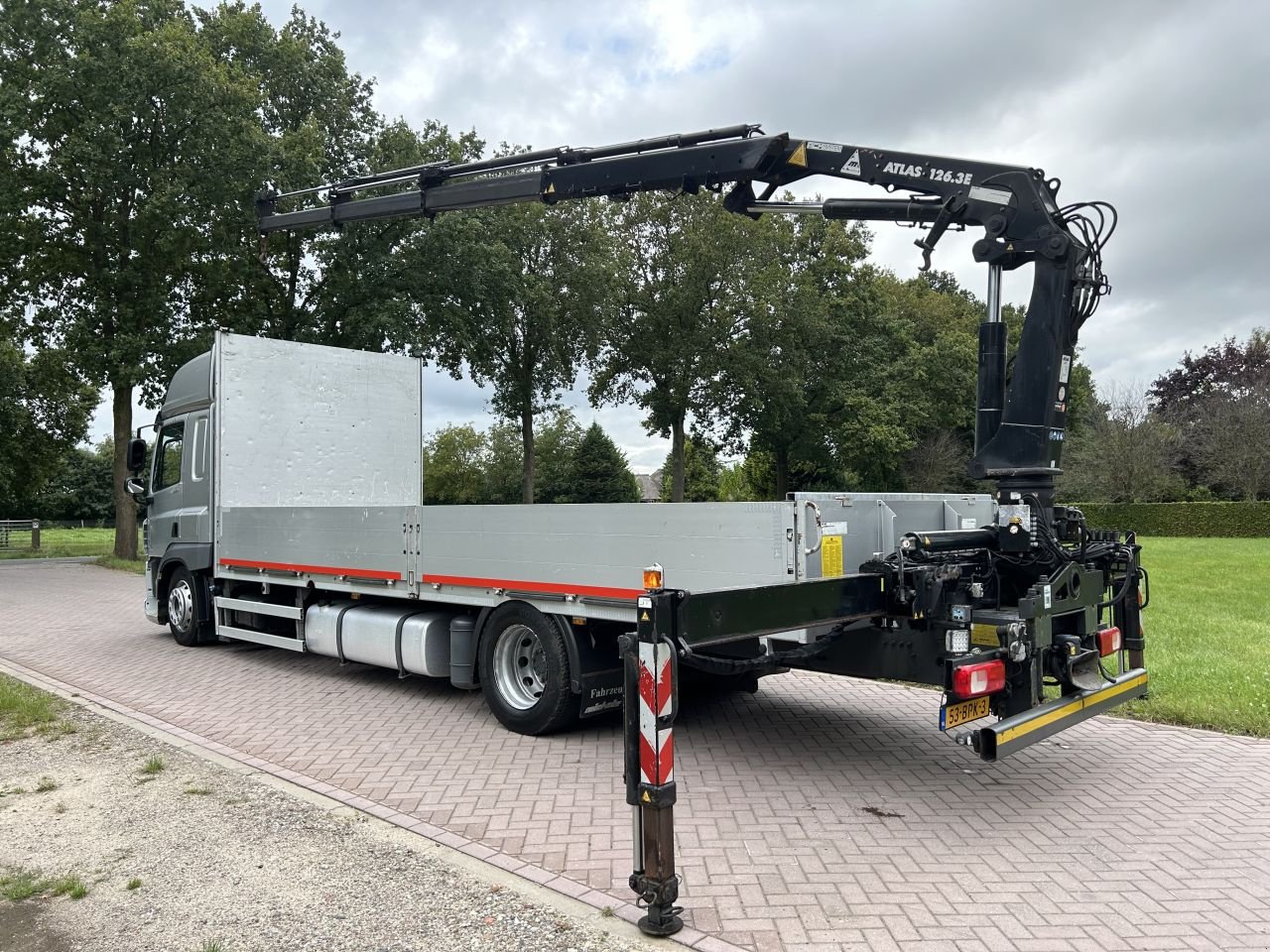 LKW del tipo Sonstige DAF CF 370 FA met ATLAS laadkraan 126.3E euro 6, Gebrauchtmaschine en Putten (Imagen 5)