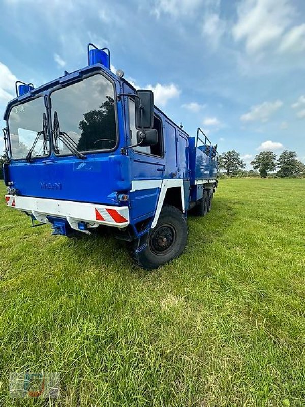 LKW tip Sonstige Lkw MAN KAT MIL GL 6x6 Pritsche Kran Palfinger PK11 Seilwinde THW, Gebrauchtmaschine in Fitzen (Poză 12)