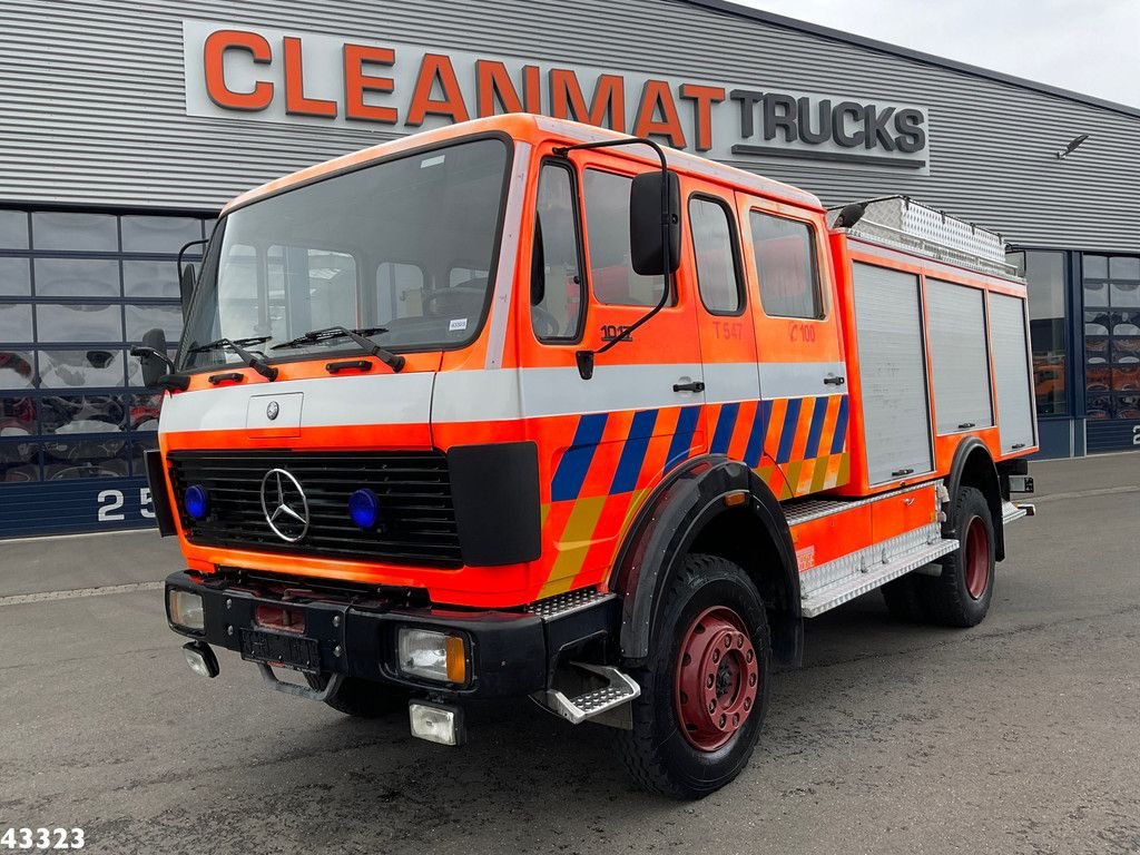 LKW Türe ait Sonstige Mercedes Benz 1017 AF 4x4 Brandweerwagen, Gebrauchtmaschine içinde ANDELST (resim 2)