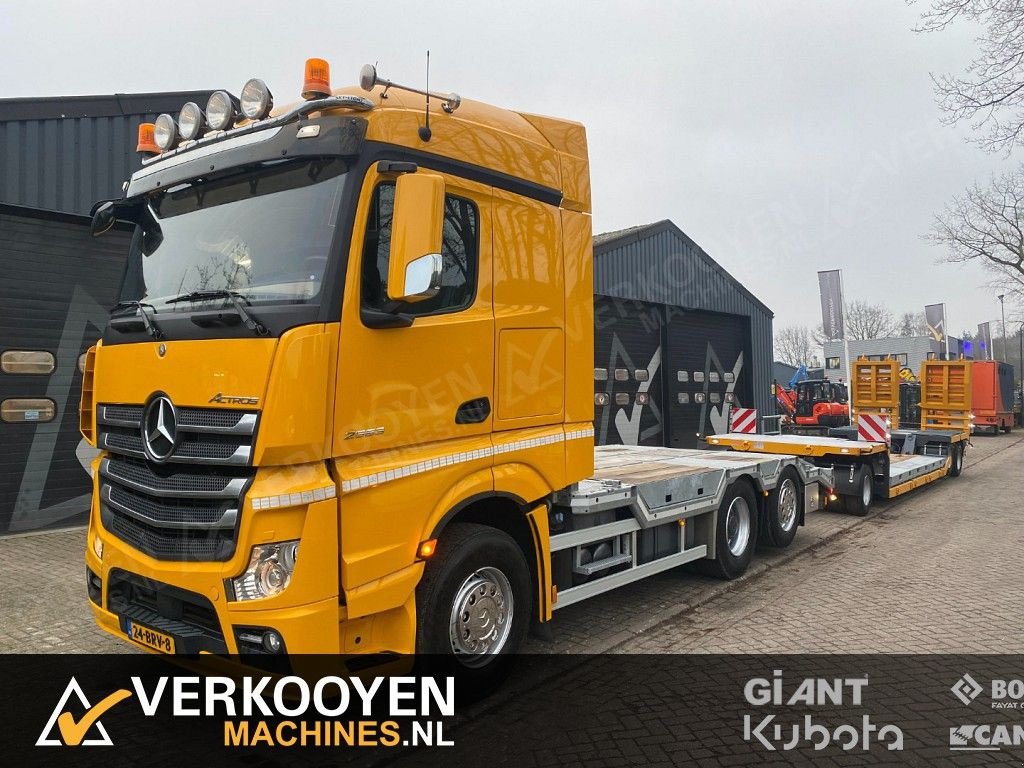 LKW del tipo Sonstige Mercedes Benz Actros 2563 6x2 + extendable lowloader, Gebrauchtmaschine In Vessem (Immagine 4)