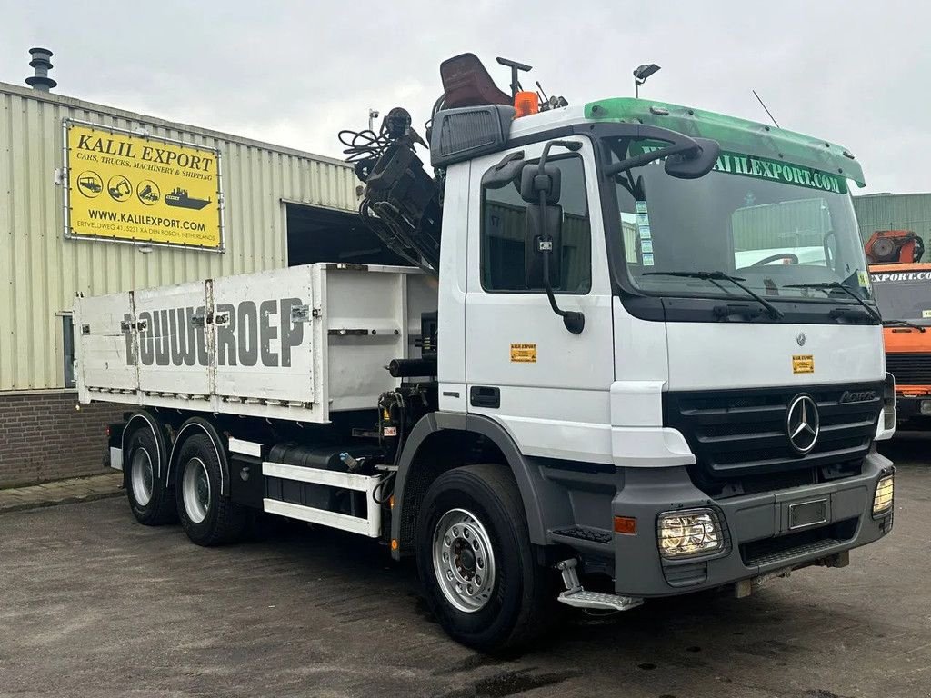 LKW van het type Sonstige Mercedes Benz Actros 2636 (2641) MP2 Kipper 6x4 V6 EPS Hiab Crane Full Steel S, Gebrauchtmaschine in 'S-Hertogenbosch (Foto 4)