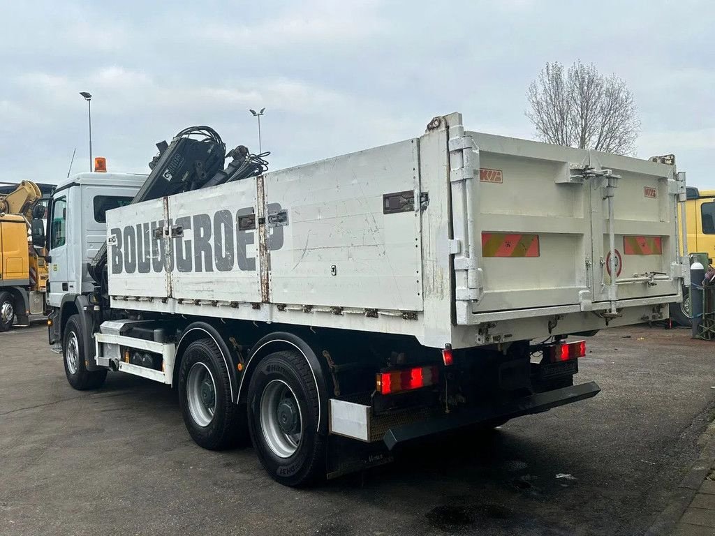 LKW des Typs Sonstige Mercedes Benz Actros 2636 (2641) MP2 Kipper 6x4 V6 EPS Hiab Crane Full Steel S, Gebrauchtmaschine in 'S-Hertogenbosch (Bild 8)