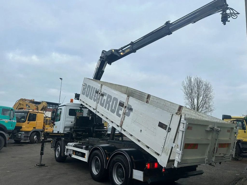 LKW typu Sonstige Mercedes Benz Actros 2636 (2641) MP2 Kipper 6x4 V6 EPS Hiab Crane Full Steel S, Gebrauchtmaschine v 'S-Hertogenbosch (Obrázok 11)