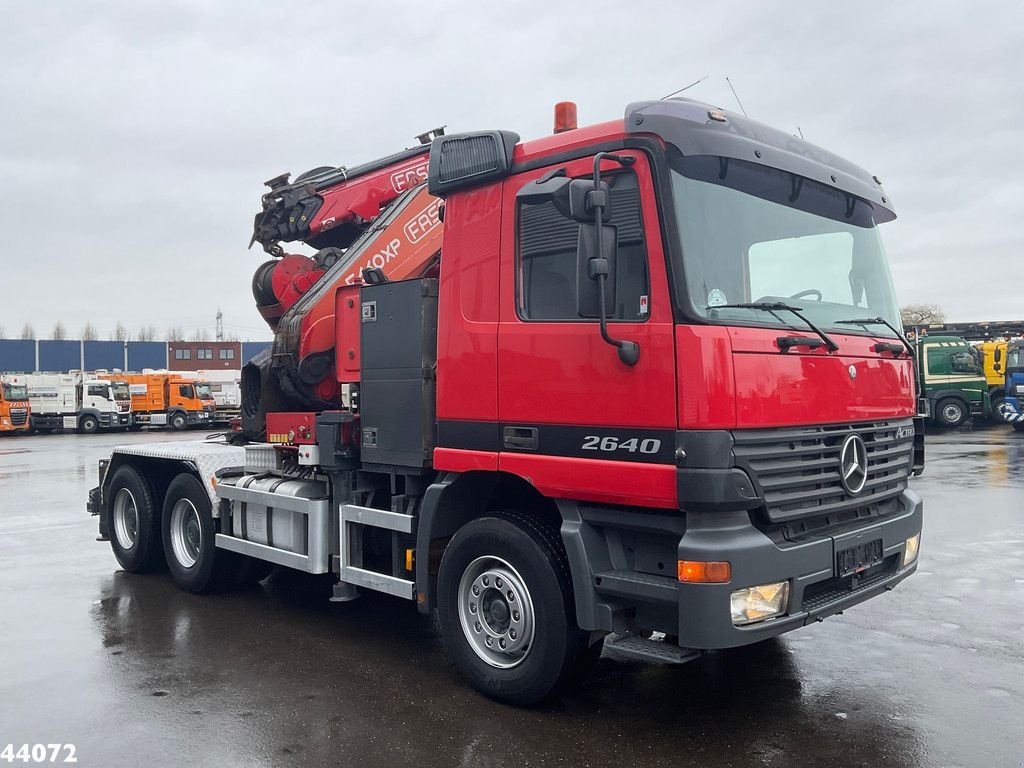 LKW typu Sonstige Mercedes Benz Actros 2640 6x4 Fassi 60 Tonmeter laadkraan + Fly-jib, Gebrauchtmaschine v ANDELST (Obrázek 3)