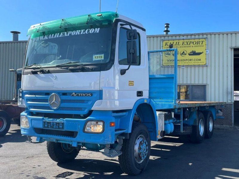 LKW du type Sonstige Mercedes Benz Actros 3341 MP2 Platform Twistlocks for 20ft Container 6x6 V6 Bi, Gebrauchtmaschine en 'S-Hertogenbosch (Photo 1)