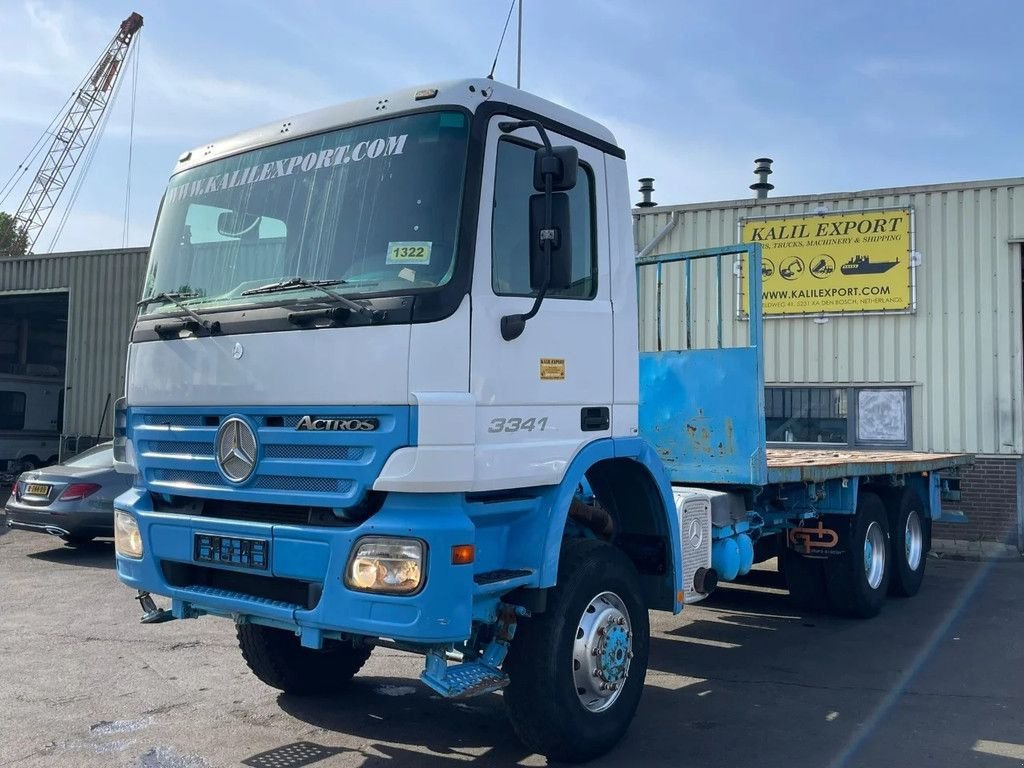 LKW типа Sonstige Mercedes Benz Actros 3341 MP2 Platform Twistlocks for 20ft Container 6x6 V6 Bi, Gebrauchtmaschine в 'S-Hertogenbosch (Фотография 1)