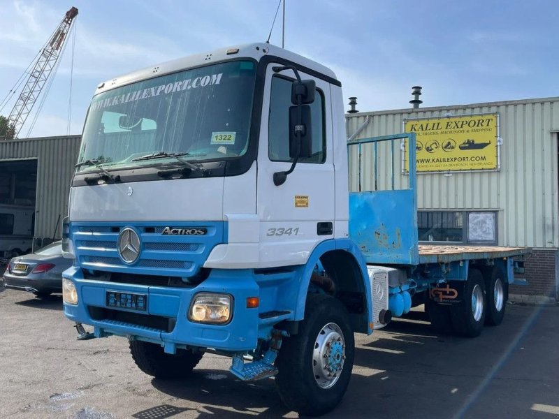 LKW typu Sonstige Mercedes Benz Actros 3341 MP2 Platform Twistlocks for 20ft Container 6x6 V6 Bi, Gebrauchtmaschine v 'S-Hertogenbosch (Obrázek 1)