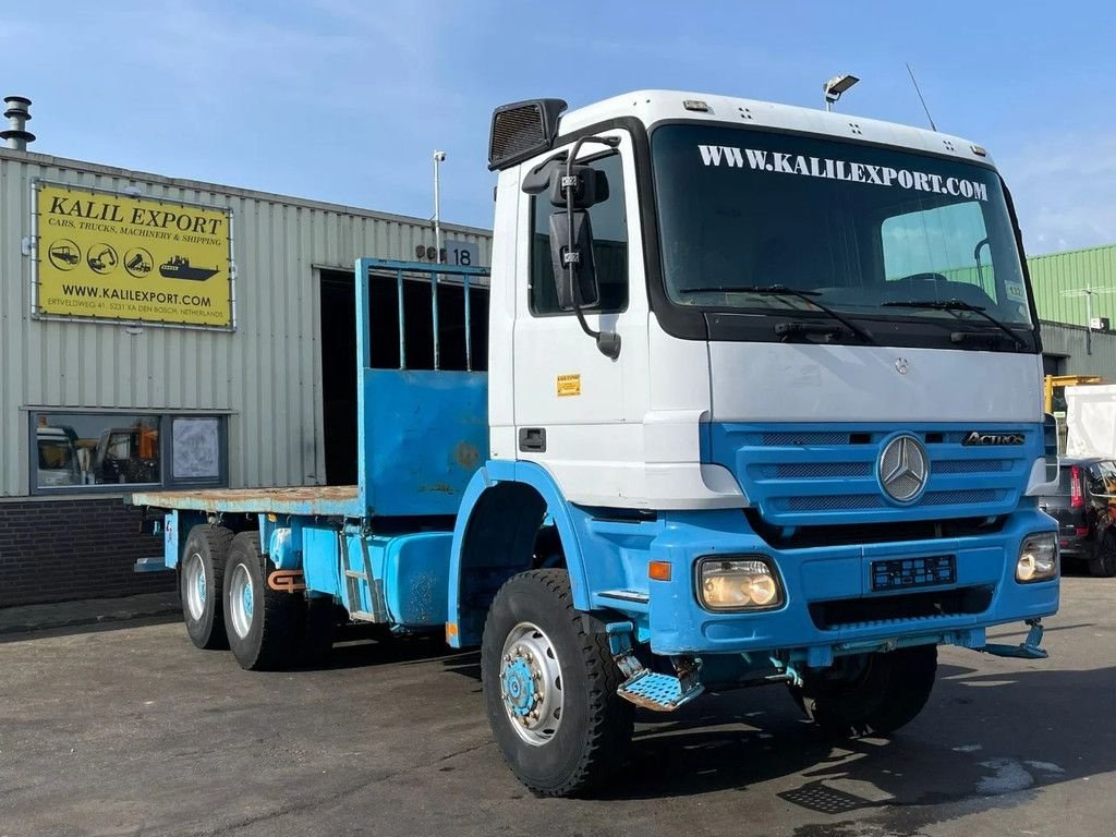 LKW типа Sonstige Mercedes Benz Actros 3341 MP2 Platform Twistlocks for 20ft Container 6x6 V6 Bi, Gebrauchtmaschine в 'S-Hertogenbosch (Фотография 2)