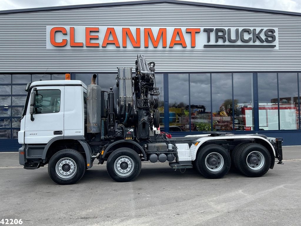 LKW van het type Sonstige Mercedes Benz Actros 4151 V8 8x4 Hiab 70 ton/meter laadkraan + Fly-Jib!, Gebrauchtmaschine in ANDELST (Foto 4)