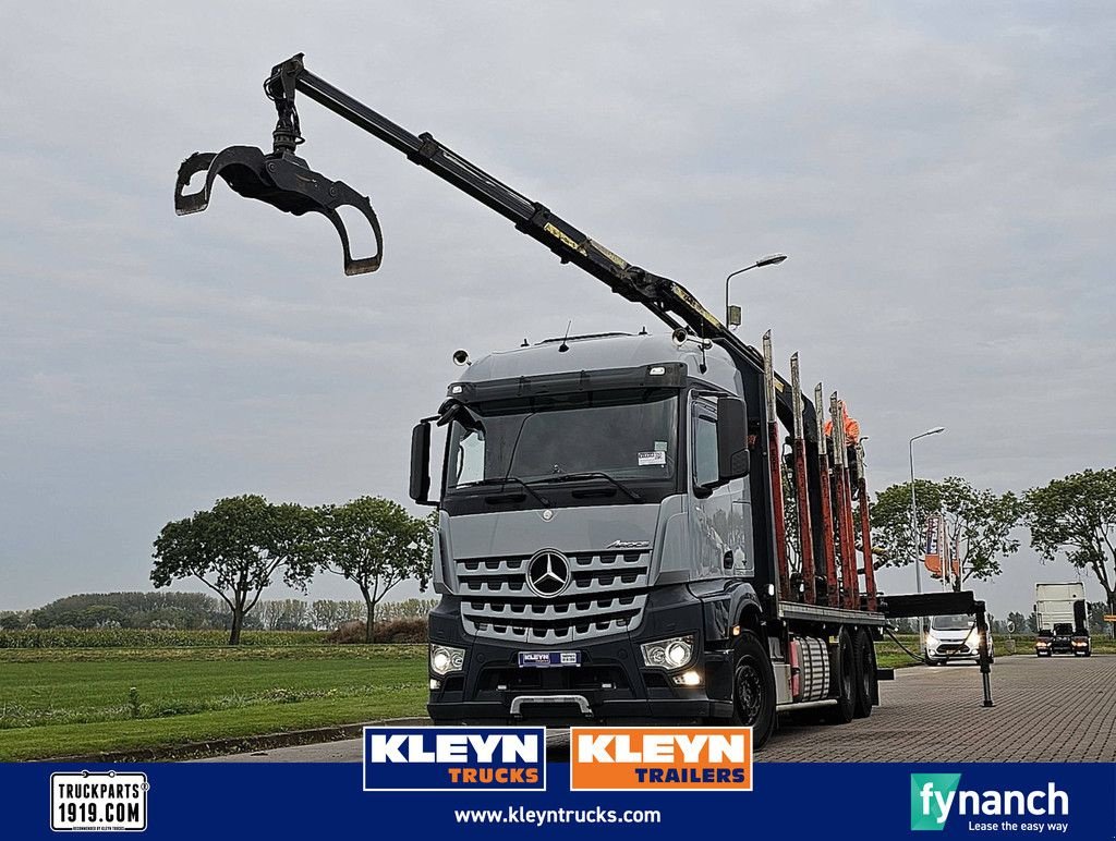 LKW typu Sonstige Mercedes Benz AROCS 2651 6x4 wood crane, Gebrauchtmaschine v Vuren (Obrázok 1)