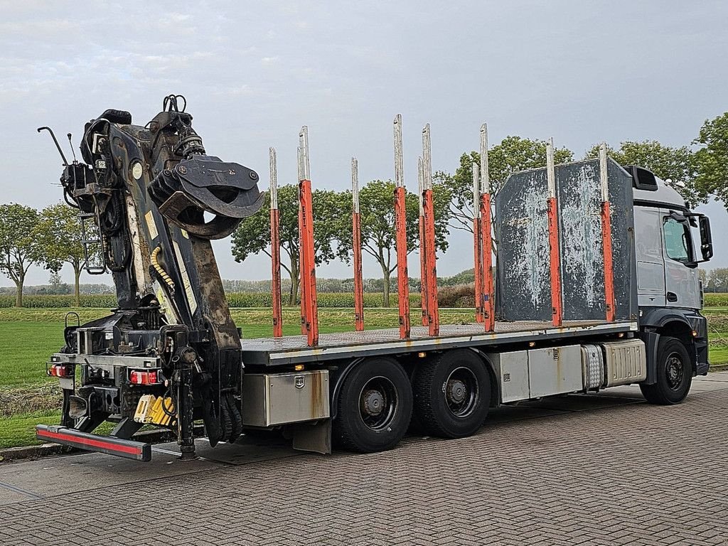 LKW tip Sonstige Mercedes Benz AROCS 2651 6x4 wood crane, Gebrauchtmaschine in Vuren (Poză 3)