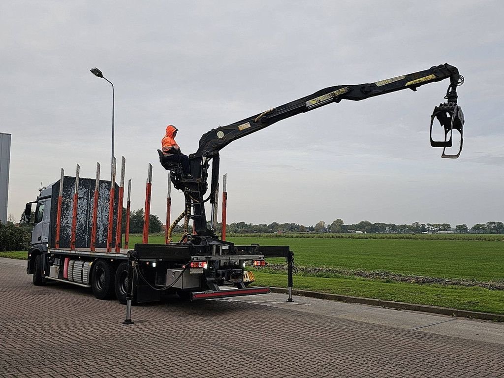 LKW типа Sonstige Mercedes Benz AROCS 2651 6x4 wood crane, Gebrauchtmaschine в Vuren (Фотография 7)