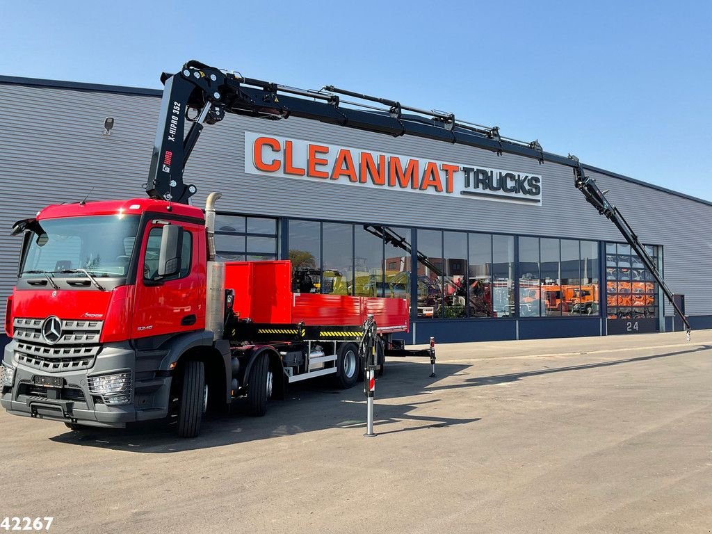 LKW del tipo Sonstige Mercedes Benz Arocs 3246 8x2 Hiab 35 ton/meter laadkraan + Fly-JIb NEW AND UNU, Neumaschine In ANDELST (Immagine 1)