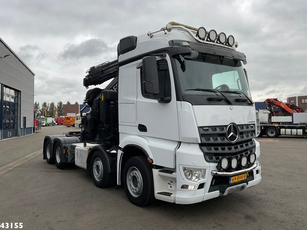 LKW du type Sonstige Mercedes Benz Arocs 3251 8x4 Euro 6 Fassi 80 Tonmeter laadkraan + Fly-Jib, Gebrauchtmaschine en ANDELST (Photo 3)