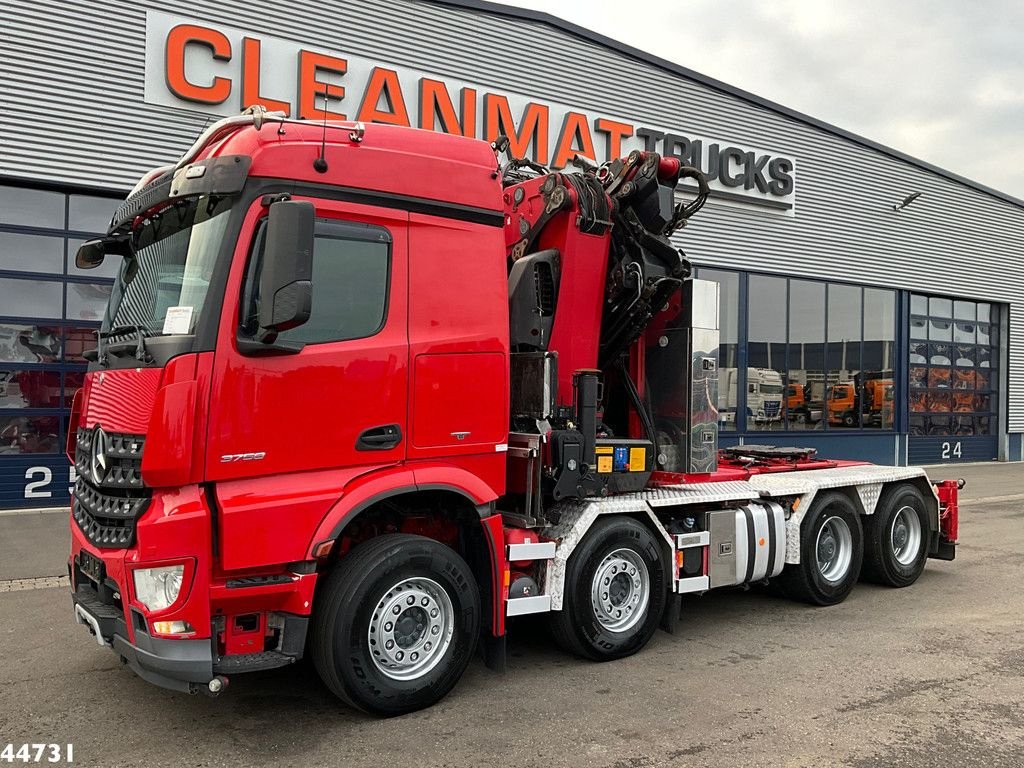 LKW typu Sonstige Mercedes Benz Arocs 3257 V8 8x4 Euro 6 HMF 60 Tonmeter laadkraan + Fly-JIb, Gebrauchtmaschine v ANDELST (Obrázek 2)