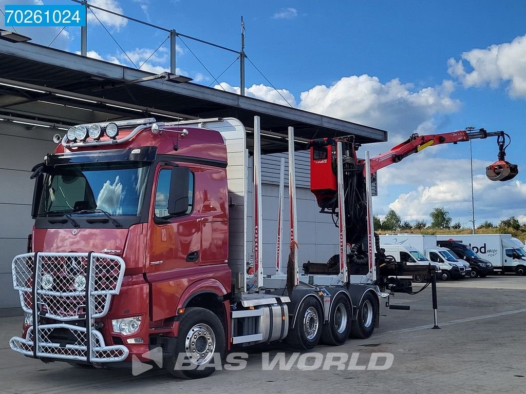 LKW du type Sonstige Mercedes Benz Arocs 3563 8X4 StreamSpace Retarder Xenon ALUCAR Cranab TZ12,2, Gebrauchtmaschine en Veghel (Photo 5)