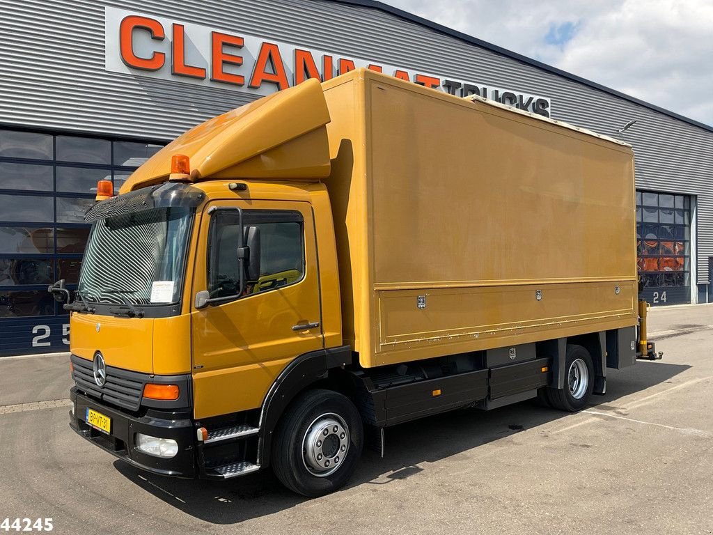 LKW Türe ait Sonstige Mercedes Benz Atego 1317 Mobiele werkplaats + ROM zuigtank, Gebrauchtmaschine içinde ANDELST (resim 4)