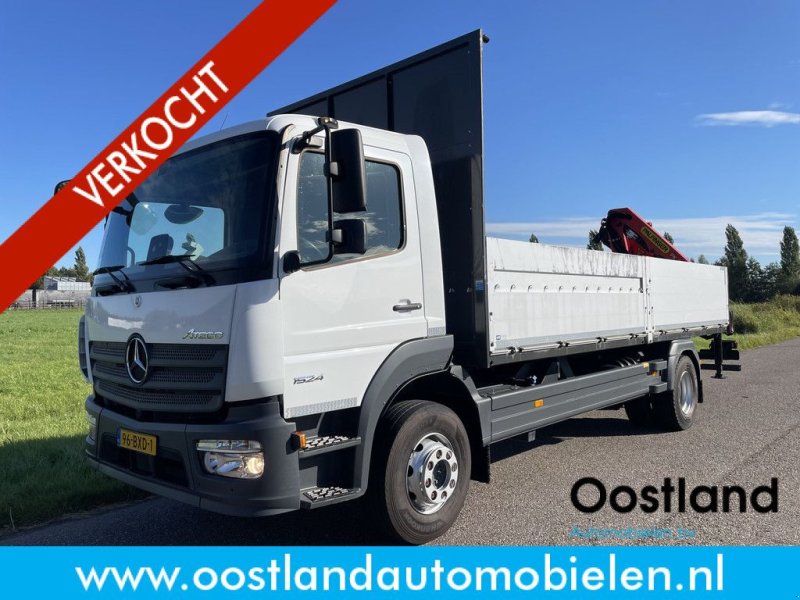 LKW typu Sonstige Mercedes Benz Atego 1524 Euro6 Open laadbak / Pallfinger PK 8.501 SLD3 Kraan /, Gebrauchtmaschine w GRONINGEN (Zdjęcie 1)