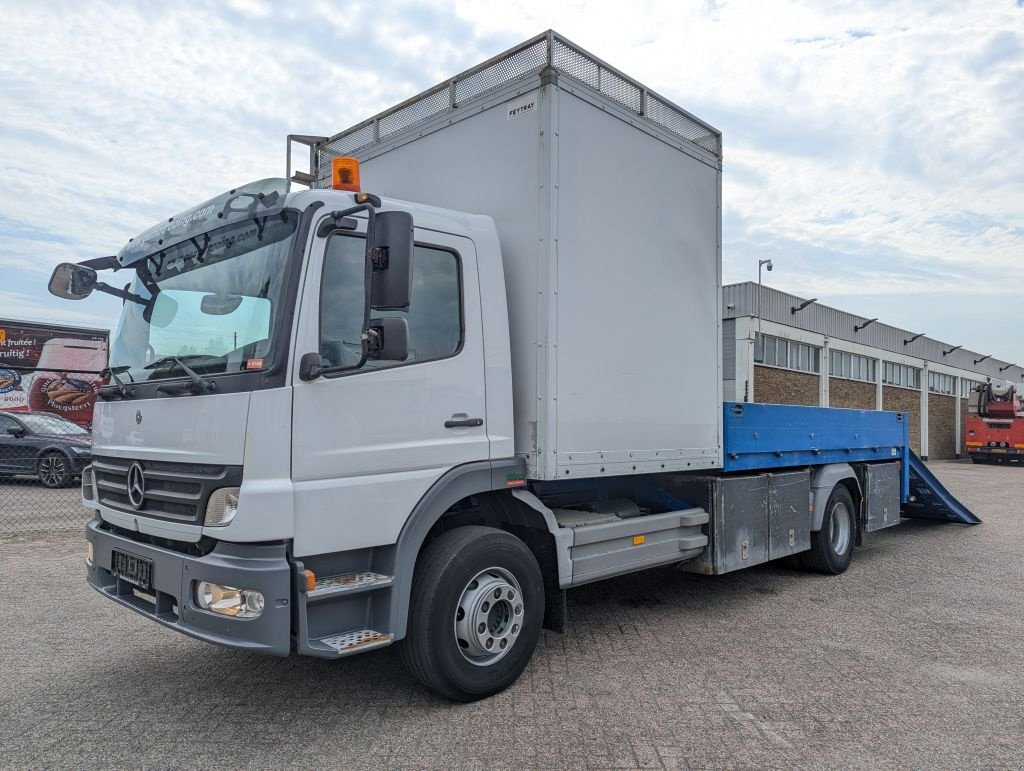 LKW Türe ait Sonstige Mercedes Benz Atego 1624L 4x2 Daycab Euro4 - Oprijwagen 6.5M / Mobielewerkplaa, Gebrauchtmaschine içinde Oud Gastel (resim 1)