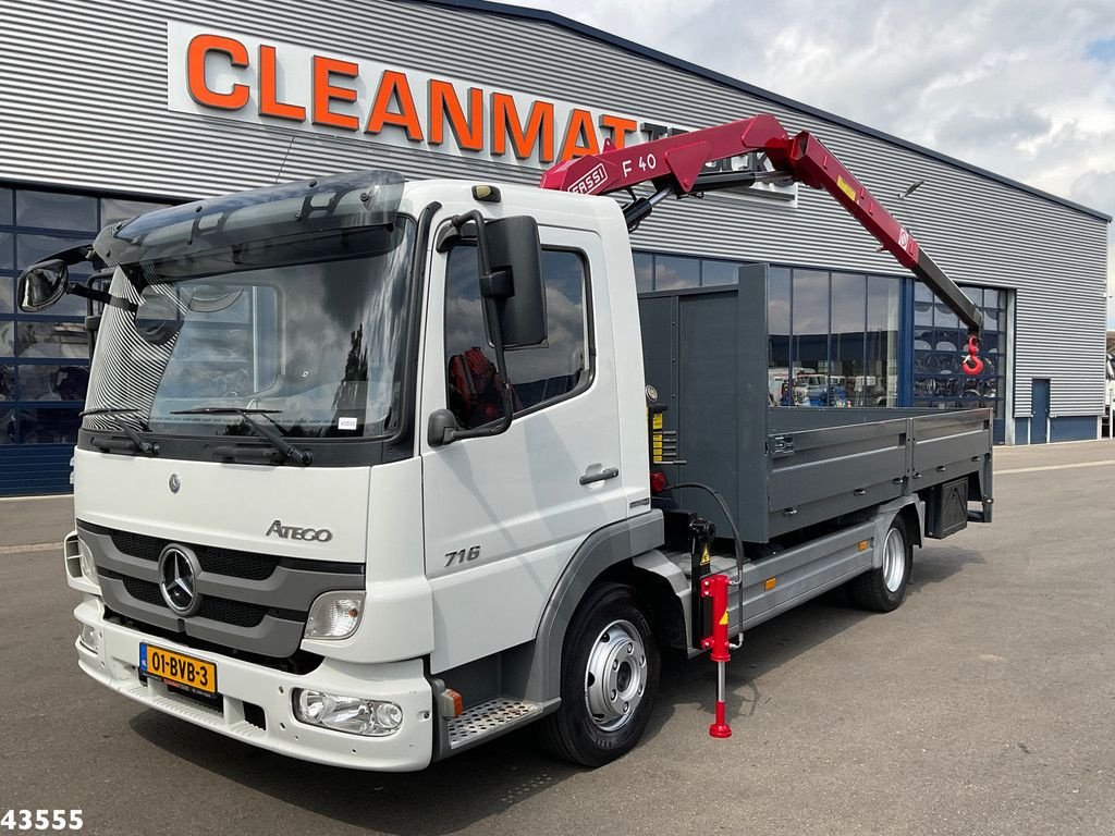 LKW van het type Sonstige Mercedes Benz Atego 716 Fassi 4 Tonmeter laadkraan Just 167.491 km!, Gebrauchtmaschine in ANDELST (Foto 1)