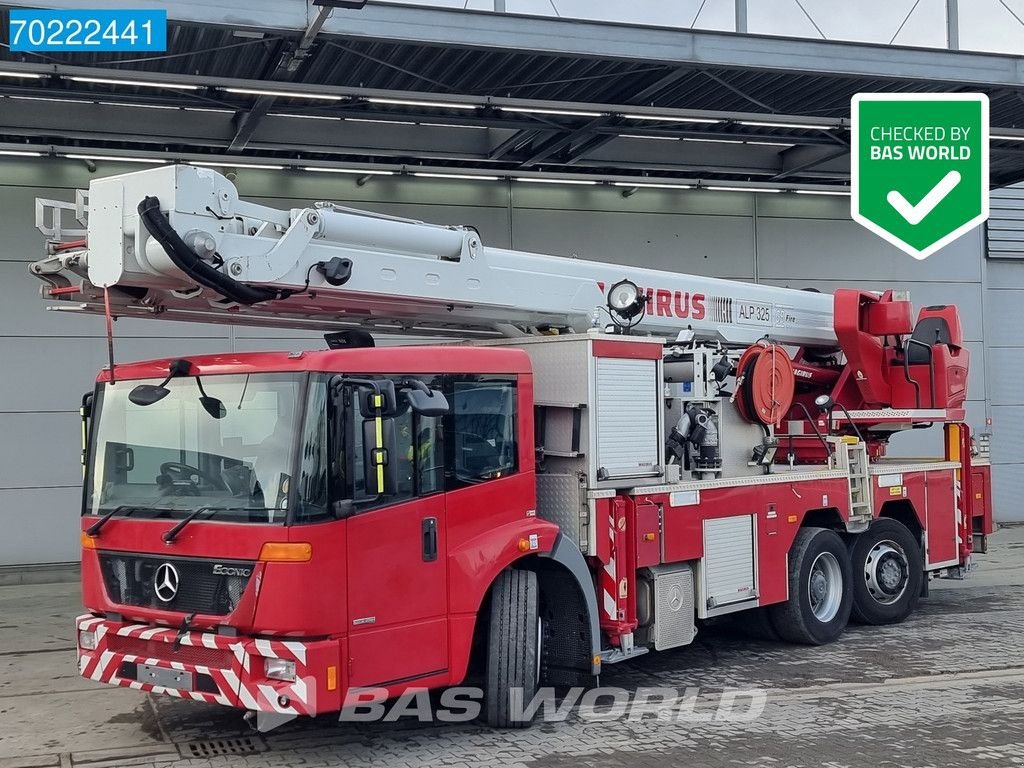 LKW van het type Sonstige Mercedes Benz Econic 2629 6X2 RHD Feuerwehr Hubarbeitsb&uuml;hne Magirus A, Gebrauchtmaschine in Veghel (Foto 1)