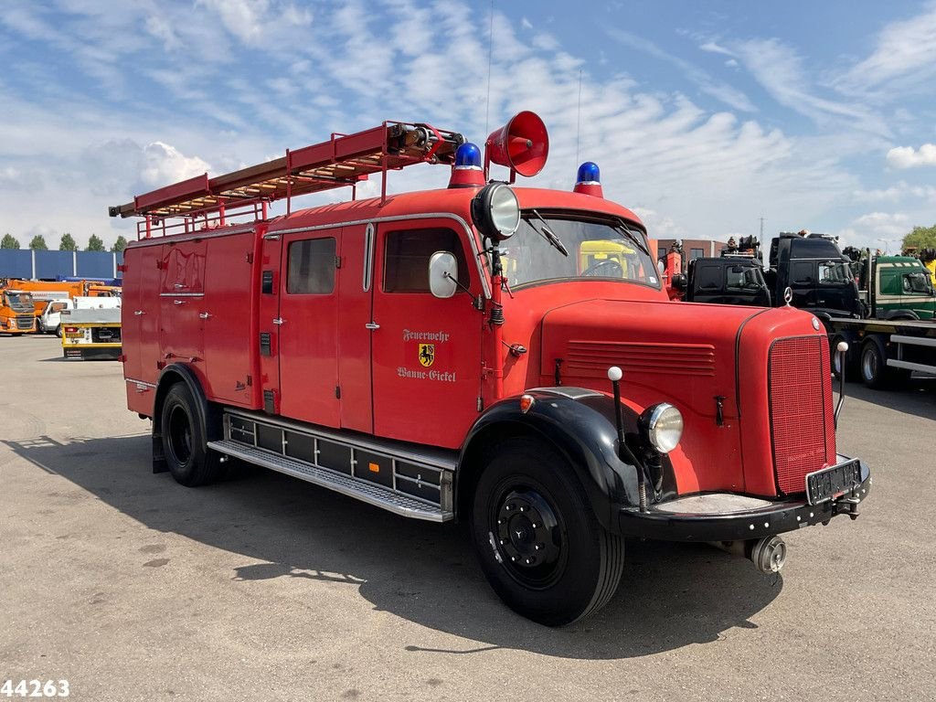 LKW Türe ait Sonstige Mercedes Benz LF 311 Oldtimer Feuerwehrfahrzeug Just 35.940 km!, Gebrauchtmaschine içinde ANDELST (resim 8)