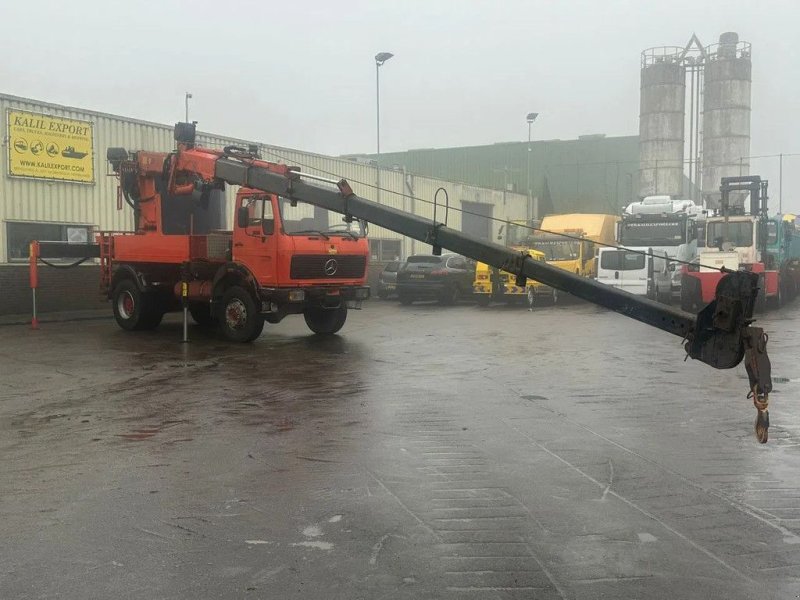 LKW van het type Sonstige Mercedes Benz SK 1619 Crane Palfinger PK17000LA Winch 4x4 V6 Big Axle Good Con, Gebrauchtmaschine in 'S-Hertogenbosch (Foto 1)