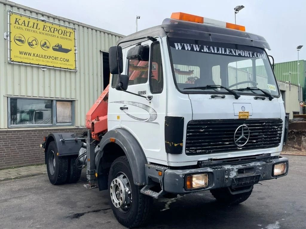 LKW του τύπου Sonstige Mercedes Benz SK 1922 Tractor 4x4 With Crane Full Spring V6 Big Axle German Tr, Gebrauchtmaschine σε 'S-Hertogenbosch (Φωτογραφία 8)