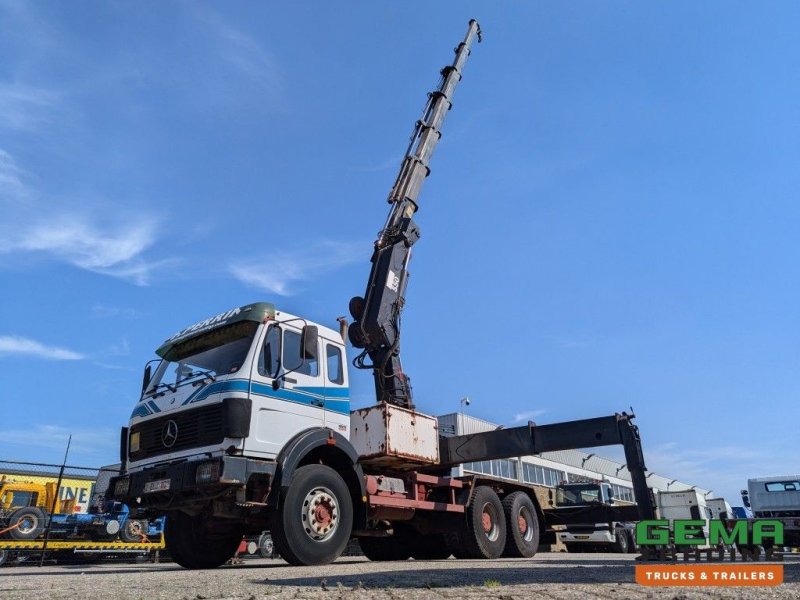 LKW типа Sonstige Mercedes Benz SK 2628 K 6x4 Hiab 550-6 + 18T Winch - Remote control - 02/2025A, Gebrauchtmaschine в Oud Gastel (Фотография 1)