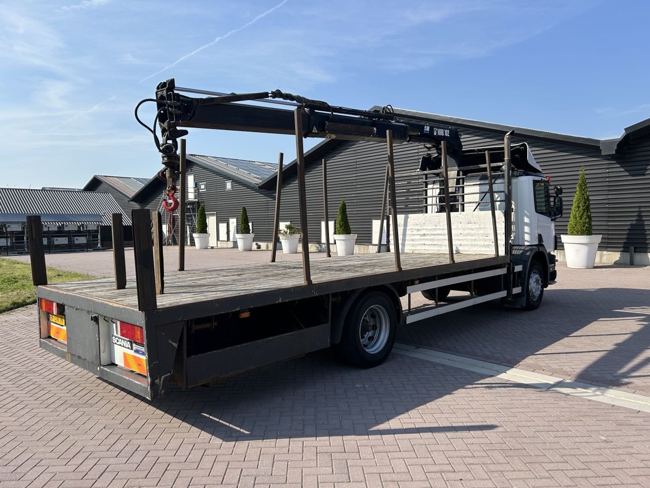 LKW des Typs Sonstige SCANIA P 94 DB 4X2 NA 75 115 met Hiab laadkraan 102-1, Gebrauchtmaschine in Putten (Bild 7)