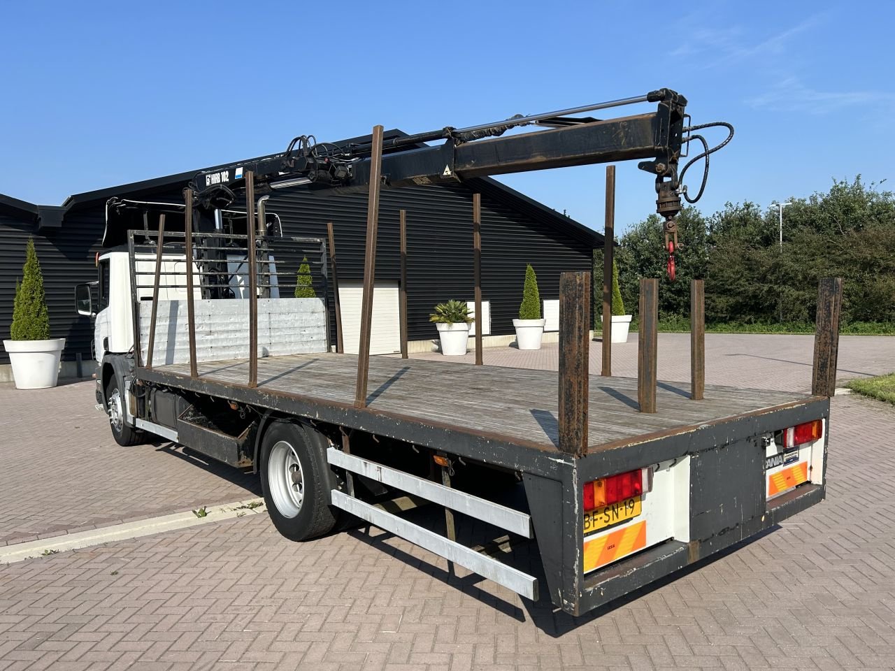 LKW typu Sonstige SCANIA P 94 DB 4X2 NA 75 115 met Hiab laadkraan 102-1, Gebrauchtmaschine v Putten (Obrázek 5)